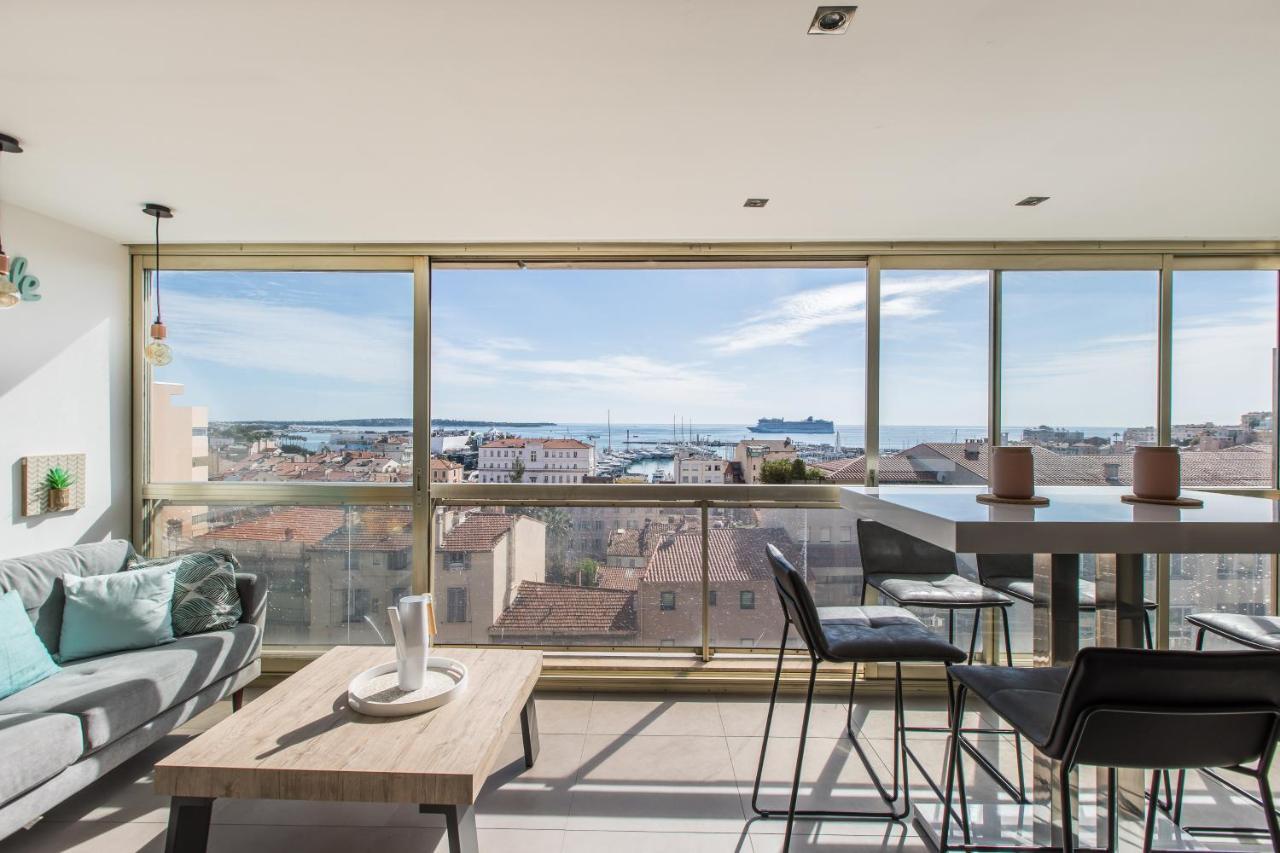 Lb Vacation Rentals I Admire Panoramic Ocean Views Through Walls Of Windows Cannes Zewnętrze zdjęcie